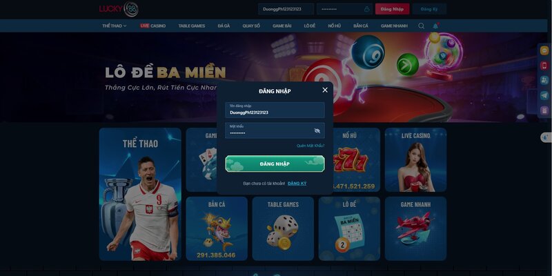 Hướng dẫn thành viên cách đăng nhập Lucky88 chi tiết nhất