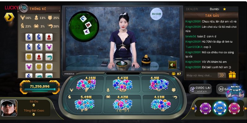 Lý do nên chọn live casino Lucky88